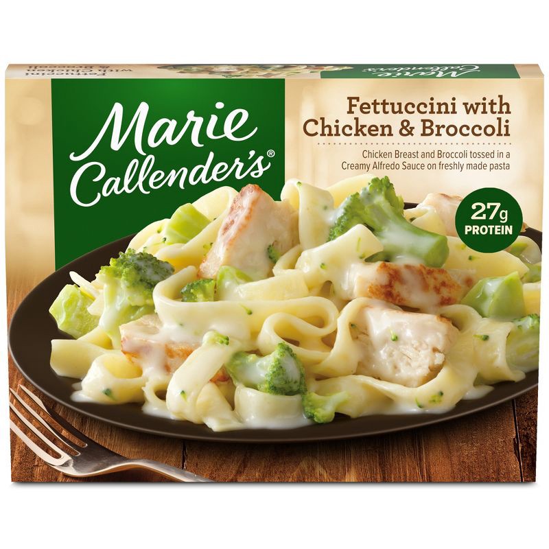 slide 1 of 6, Marie Callender's Frozen Fettucini with Chicken & Broccoli - 13.1oz, 13.1 oz