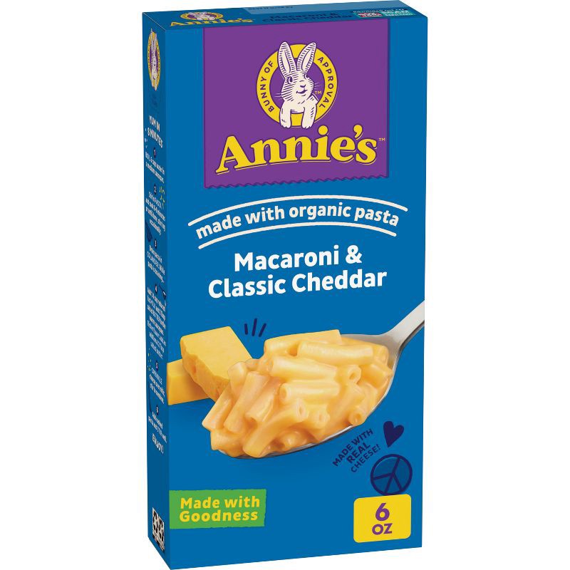 slide 1 of 7, Annie's Classic Cheddar Mac and Cheese - 6oz, 6 oz