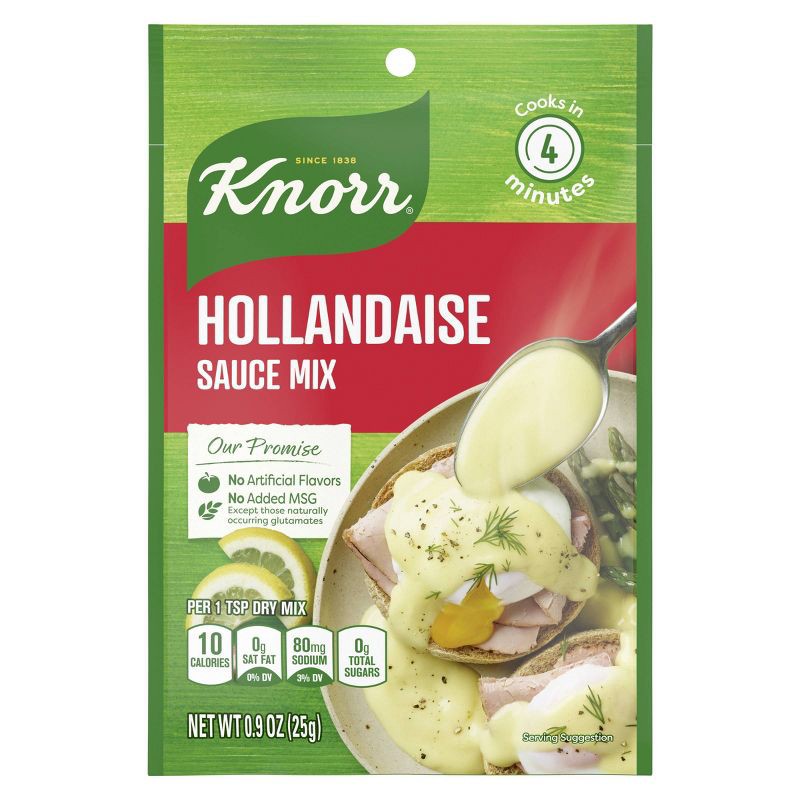 slide 2 of 9, Knorr Hollandaise Sauce Mix - 0.9oz, 0.9 oz