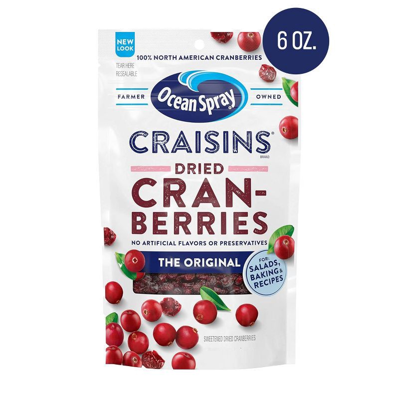 slide 3 of 13, Ocean Spray Craisins - 6oz, 6 oz