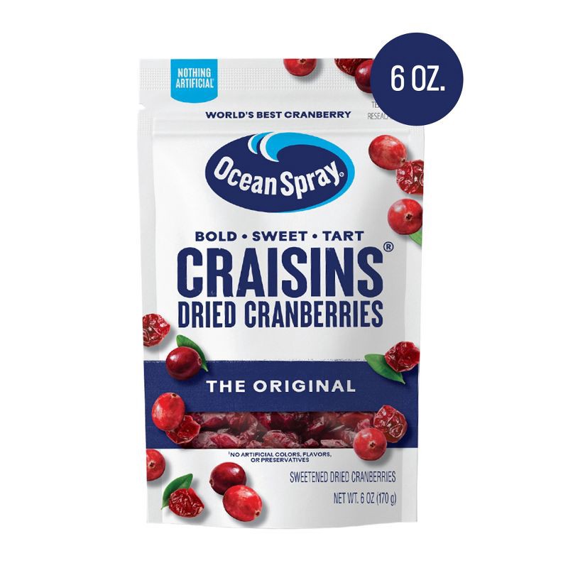 slide 1 of 14, Ocean Spray Craisins - 6oz, 6 oz