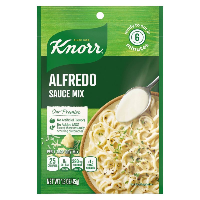 slide 2 of 10, Knorr Alfredo Sauce Mix - 1.6oz, 1.6 oz