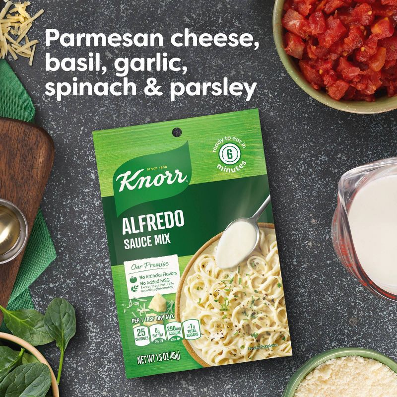 slide 6 of 10, Knorr Alfredo Sauce Mix - 1.6oz, 1.6 oz