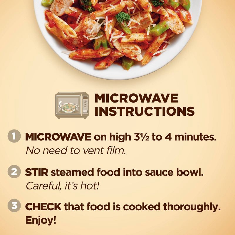 slide 6 of 7, Healthy Choice Café Steamers Frozen Grilled Chicken Marinara with Parmesan - 10oz, 10 oz