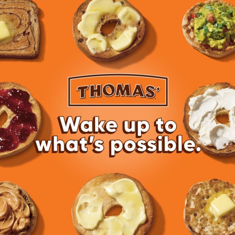 slide 8 of 8, Thomas' Whole Wheat English Muffins - 12oz/6ct, 6 ct; 12 oz