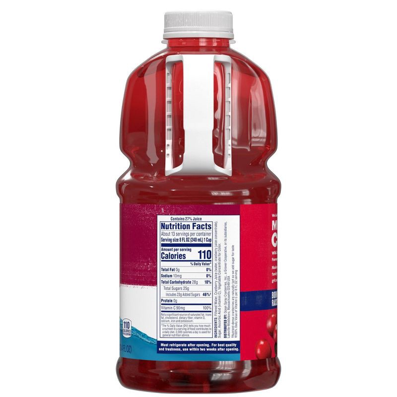 slide 5 of 6, Ocean Spray Cranberry Juice - 101.4 fl oz Bottle, 101.4 fl oz