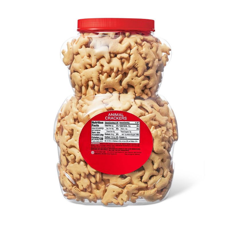 slide 3 of 4, Animal Crackers - 46oz - Market Pantry™, 46 oz