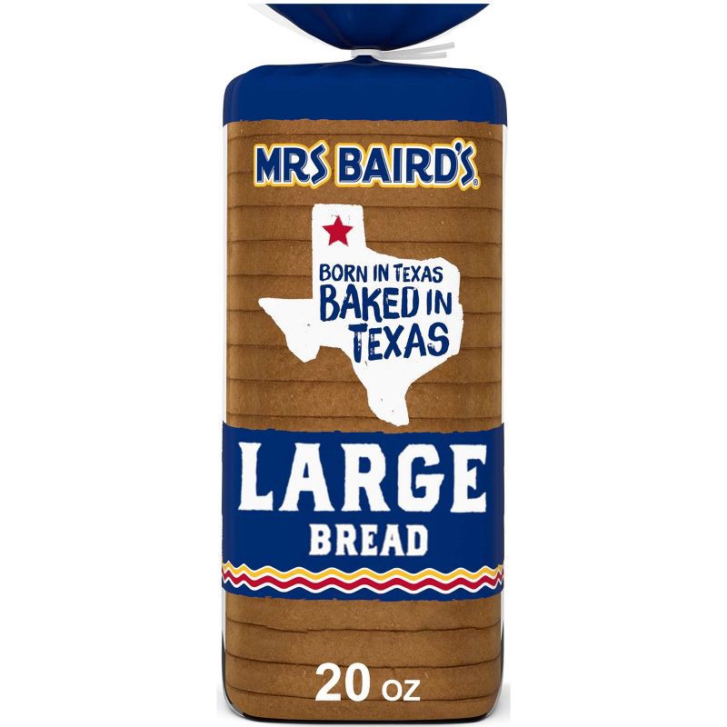 slide 1 of 11, Mrs Baird's Mrs. Baird's Large White Bread - 20oz, 20 oz