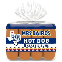 Mrs Baird's Mrs. Baird's Hot Dog Buns - 12oz/8ct