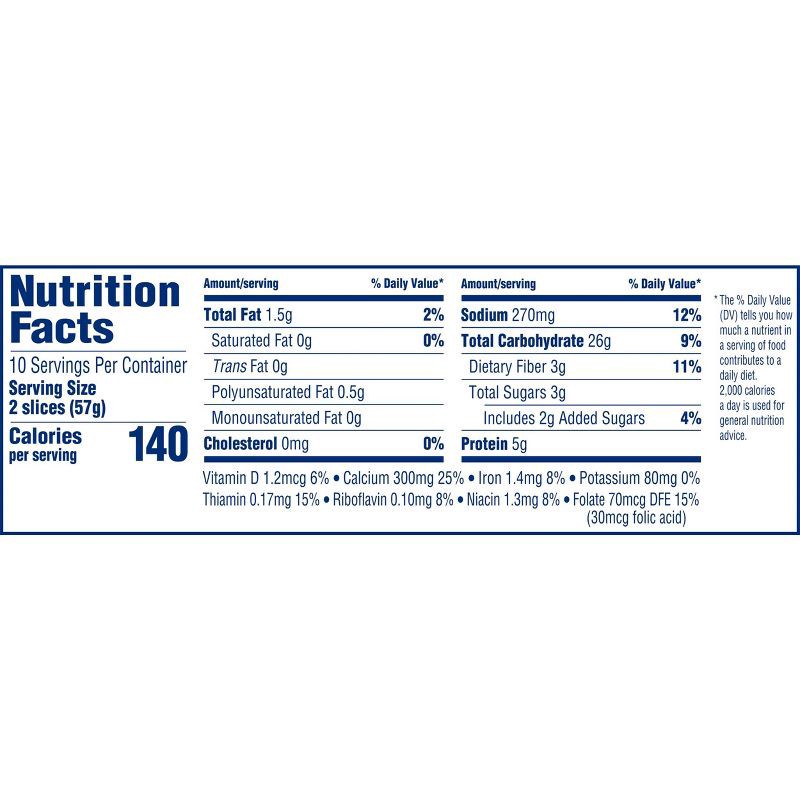 slide 11 of 12, Mrs Baird's Mrs. Baird's Whole Grain White Bread - 20oz, 20 oz