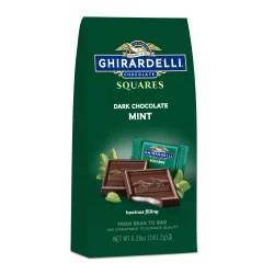 Ghirardelli Dark Chocolate Mint Squares - 6.38oz 6.38 oz