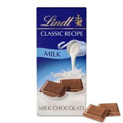 Lindt Classic Recipe Milk Chocolate Candy Bar - 4.4 oz.