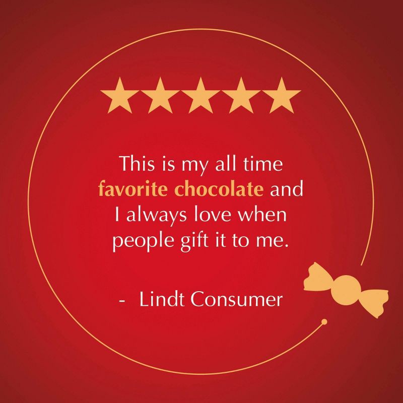 slide 6 of 7, Lindt Lindor Milk Chocolate Candy Truffles - 6 oz., 6 oz