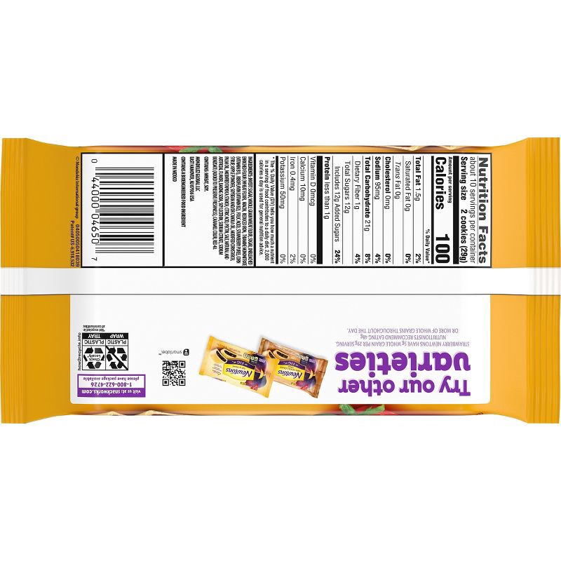 slide 10 of 15, Newtons Strawberry Fruit Chewy Cookies - 10oz, 10 oz
