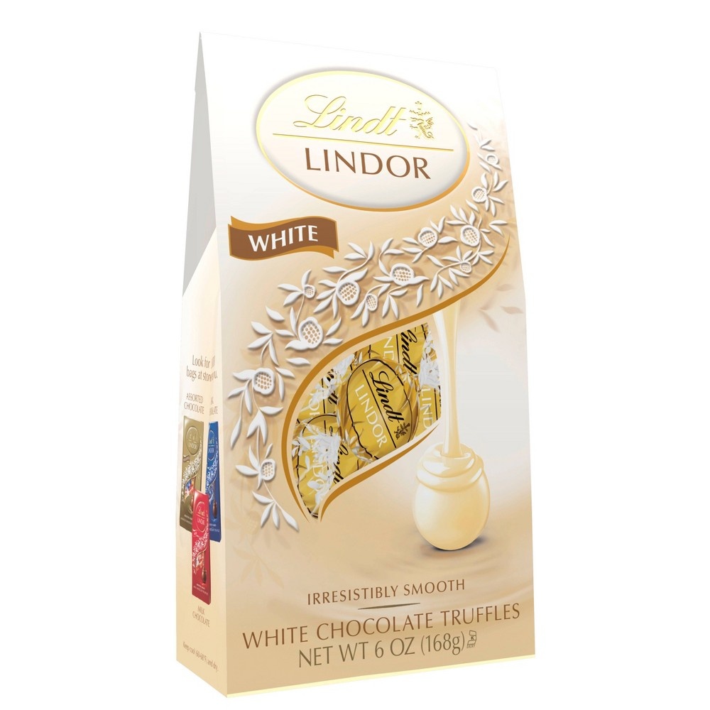Lindt Lindor White Chocolate Truffles 6 oz Shipt