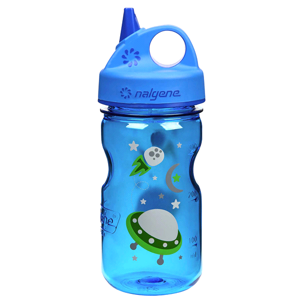 slide 1 of 1, Nalgene GnG Water Bottle, Blue Space, 12 oz