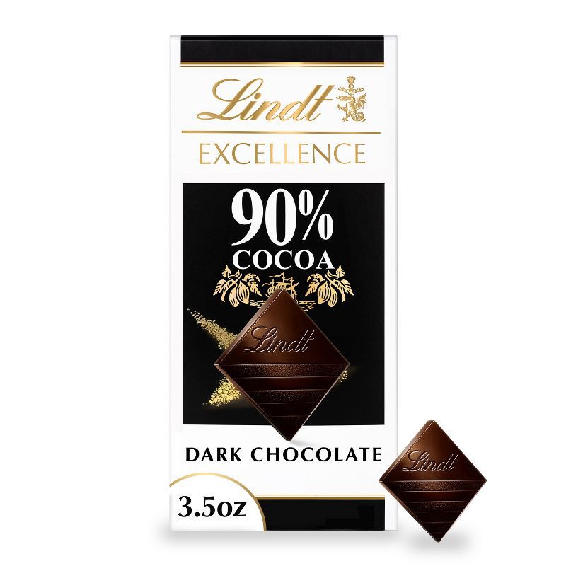 slide 1 of 11, Lindt Excellence 90% Cocoa Dark Chocolate Candy Bar - 3.5 oz., 3.5 oz