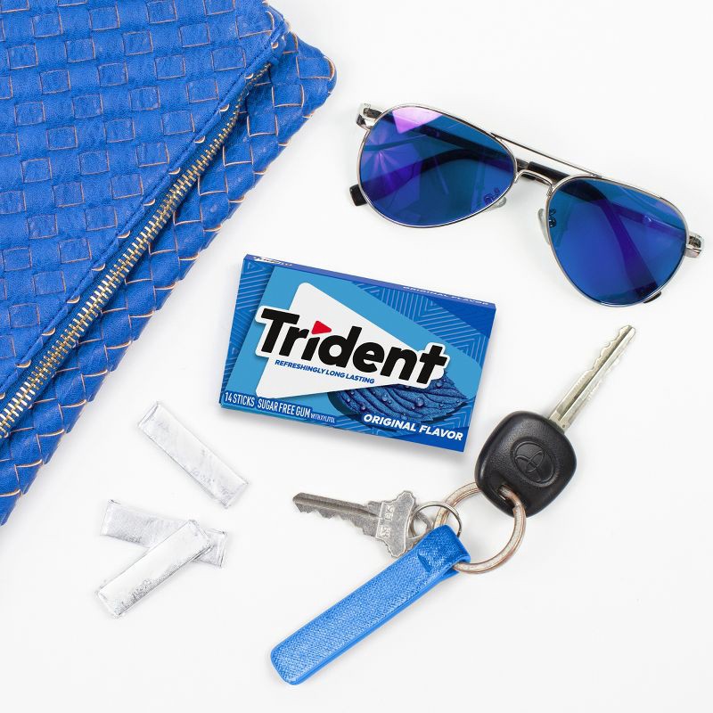 slide 2 of 13, Trident Original Sugar Free Gum - 2.86oz, 2.86 oz