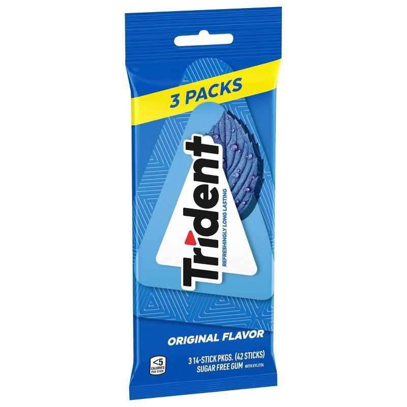 slide 3 of 13, Trident Original Sugar Free Gum - 2.86oz, 2.86 oz