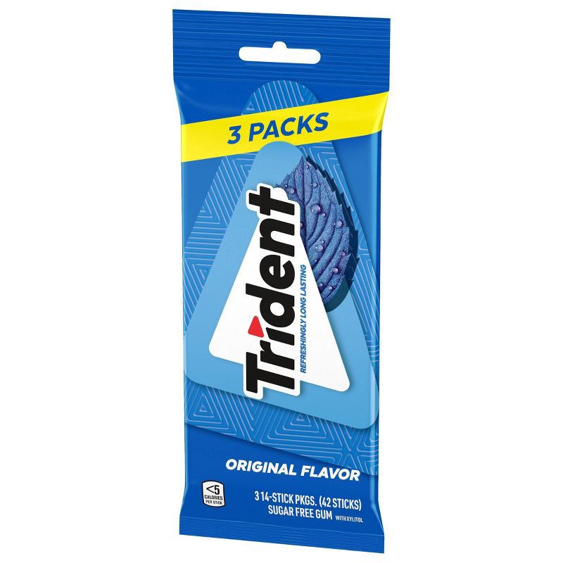 slide 5 of 13, Trident Original Sugar Free Gum - 2.86oz, 2.86 oz