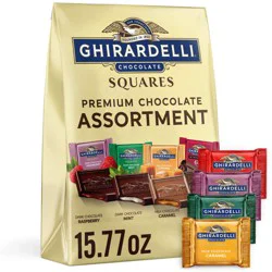 Ghirardelli Premium Chocolate Candy Squares Assortment - 15.77oz