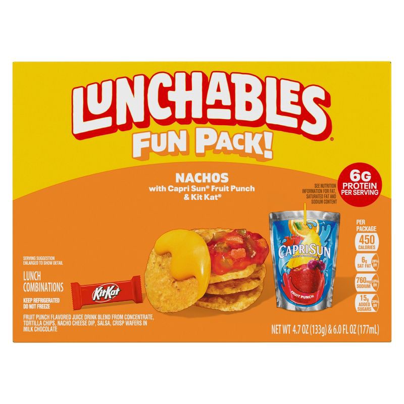 slide 9 of 10, Lunchables Nachos Cheese Dip & Salsa - 10.7oz, 10.7 oz
