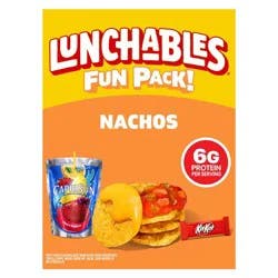 Lunchables Nachos Cheese Dip & Salsa - 10.7oz