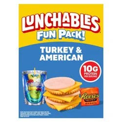 Lunchables Turkey & American Cheese Cracker Stackers - 8.9oz