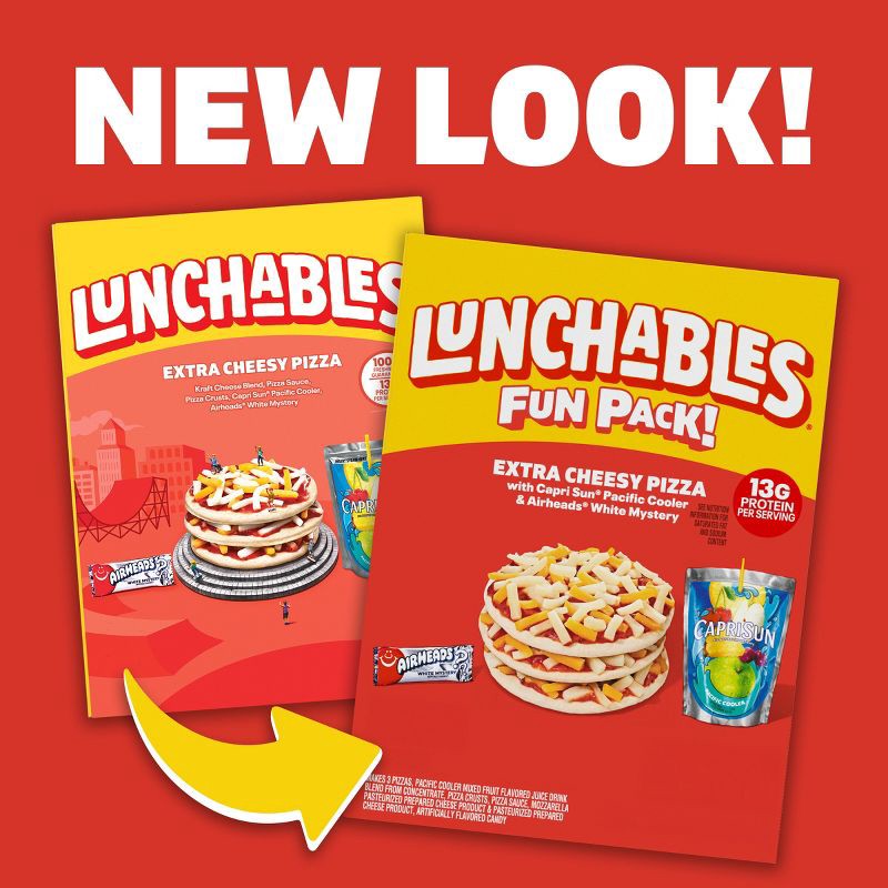 slide 3 of 11, Lunchables Extra Cheesy Pizza - 10.6oz, 10.6 oz