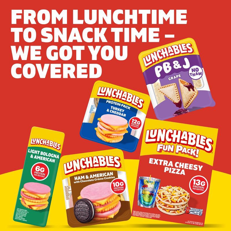 slide 7 of 11, Lunchables Extra Cheesy Pizza - 10.6oz, 10.6 oz