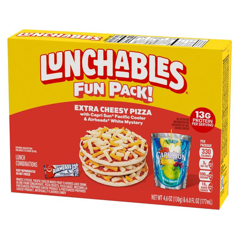 slide 9 of 11, Lunchables Extra Cheesy Pizza - 10.6oz, 10.6 oz