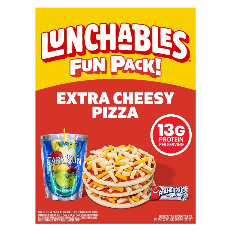 slide 1 of 11, Lunchables Extra Cheesy Pizza - 10.6oz, 10.6 oz