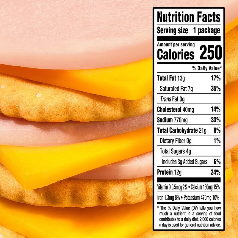 slide 2 of 10, Lunchables Turkey & Cheddar Cheese with Crackers - 3.2oz, 3.2 oz