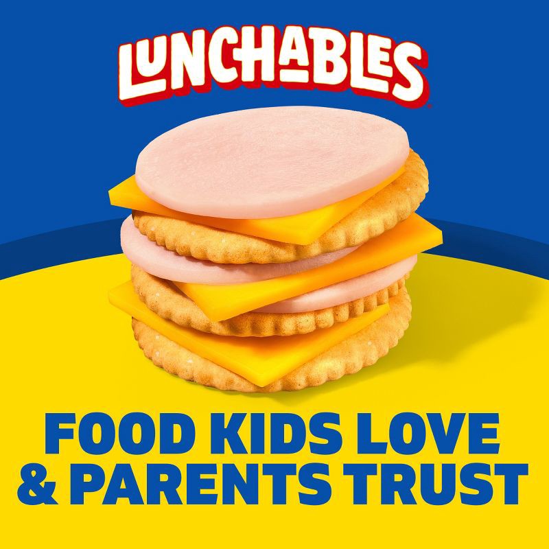 slide 7 of 10, Lunchables Turkey & Cheddar Cheese with Crackers - 3.2oz, 3.2 oz