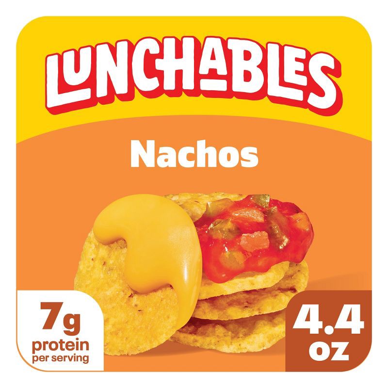 slide 1 of 9, Lunchables Nachos Cheese Dip & Salsa - 4.4oz, 4.4 oz