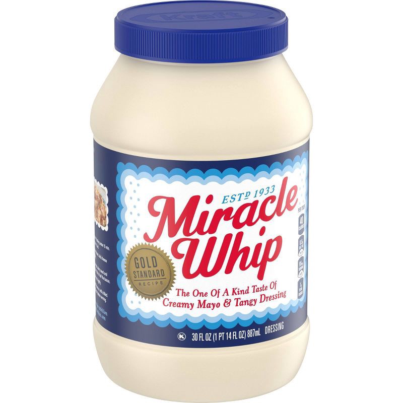 slide 10 of 14, Kraft Miracle Whip Dressing Original - 30oz, 30 oz