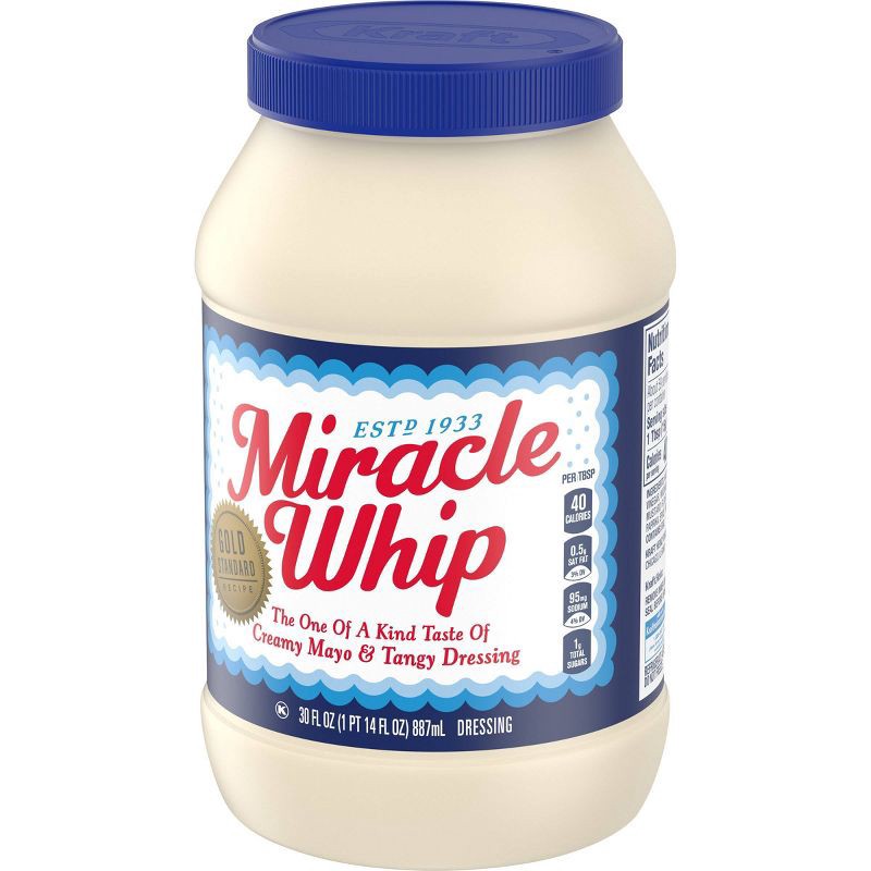 slide 11 of 14, Kraft Miracle Whip Dressing Original - 30oz, 30 oz