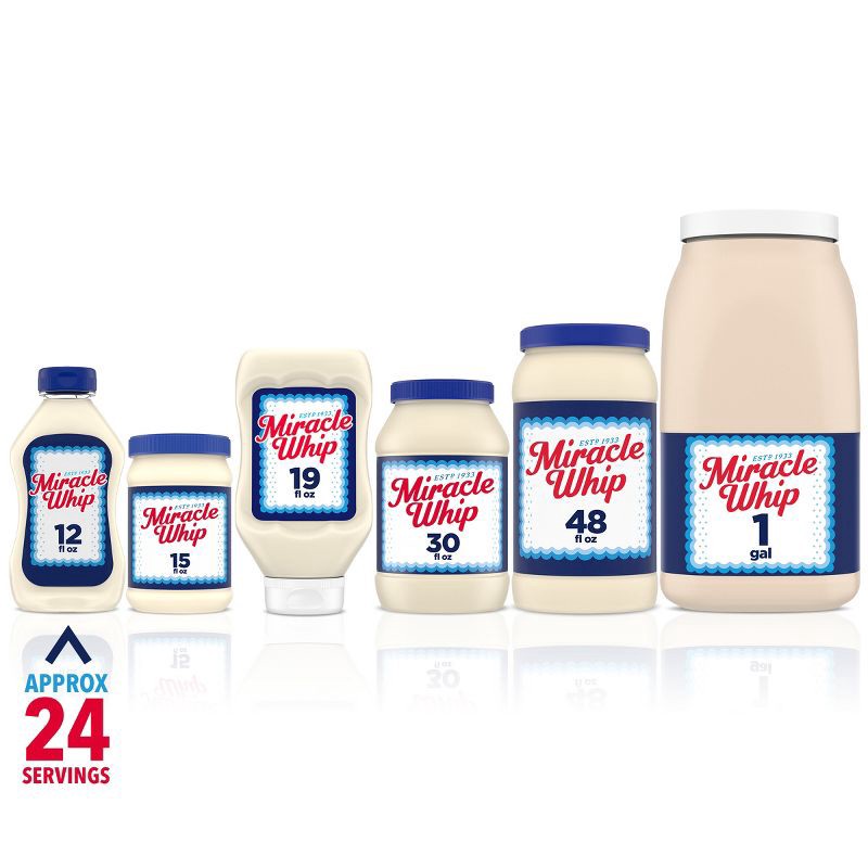 slide 3 of 9, Miracle Whip Original Squeeze Bottle - 12oz, 12 oz
