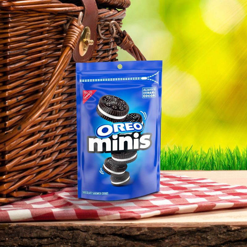slide 5 of 14, Oreo Minis Chocolate Sandwich Cookies - 8oz, 8 oz
