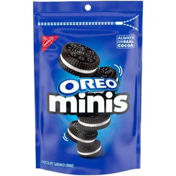 Oreo Minis Chocolate Sandwich Cookies - 8oz