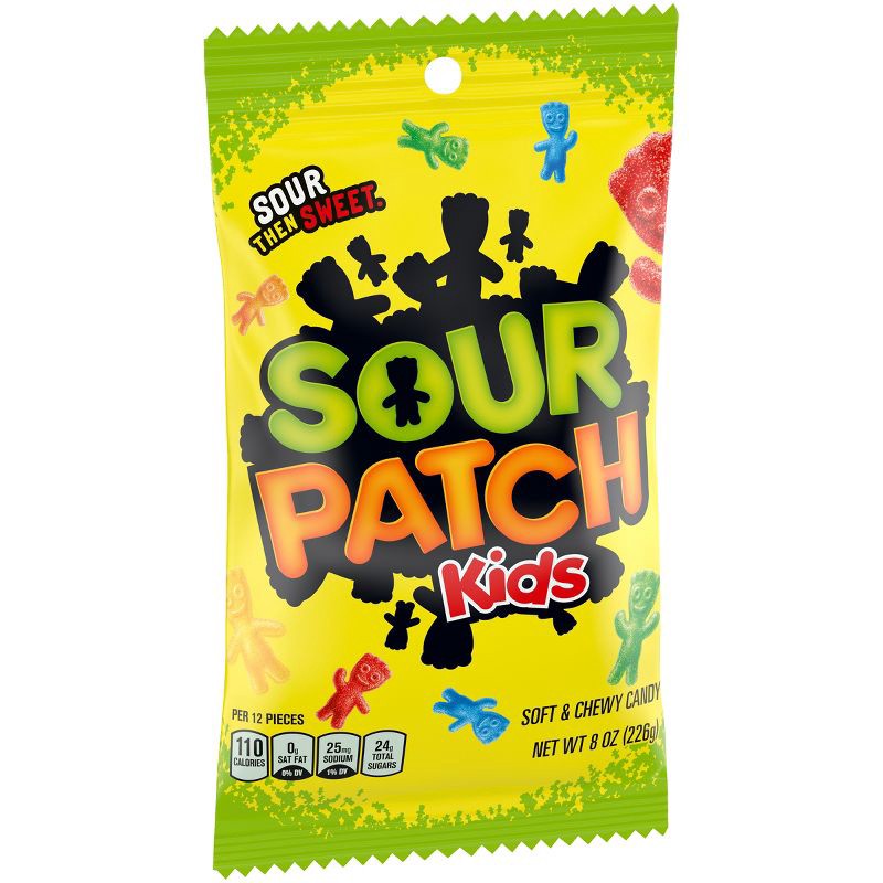 slide 8 of 18, SOUR PATCH KIDS Original Soft and Chewy Candy - 8oz Bag, 8 oz