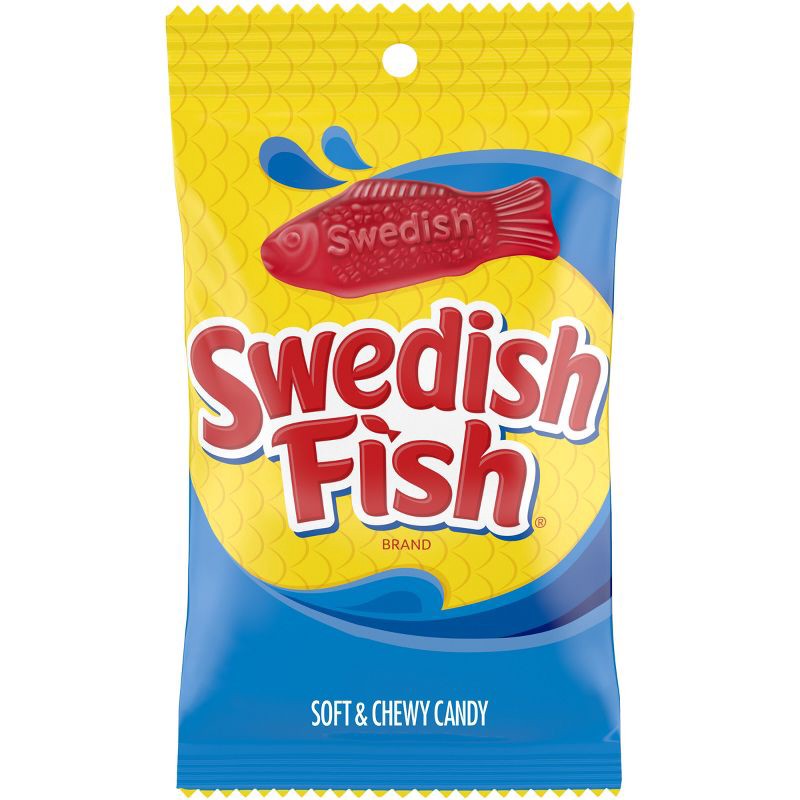 slide 1 of 16, Swedish Fish Fat Free Soft and Chewy Candy - 8oz, 8 oz