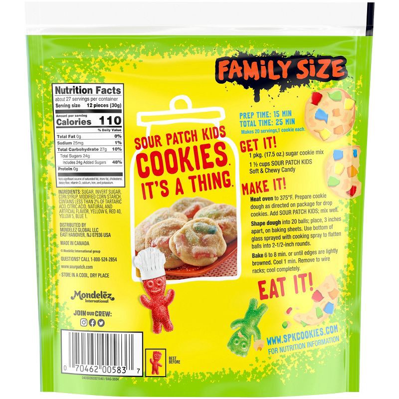 slide 10 of 15, Sour Patch Kids Assorted Soft & Chewy Candy - 28.8oz, 28.8 oz