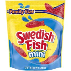 Swedish Fish Mini Soft & Chewy Candy Family Size Bag - 28.8oz