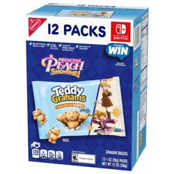 Teddy Grahams Honey Graham Snacks - 12oz/12ct