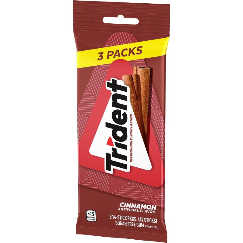 slide 5 of 14, Trident Cinnamon Sugar Free Gum - 2.82oz, 2.82 oz