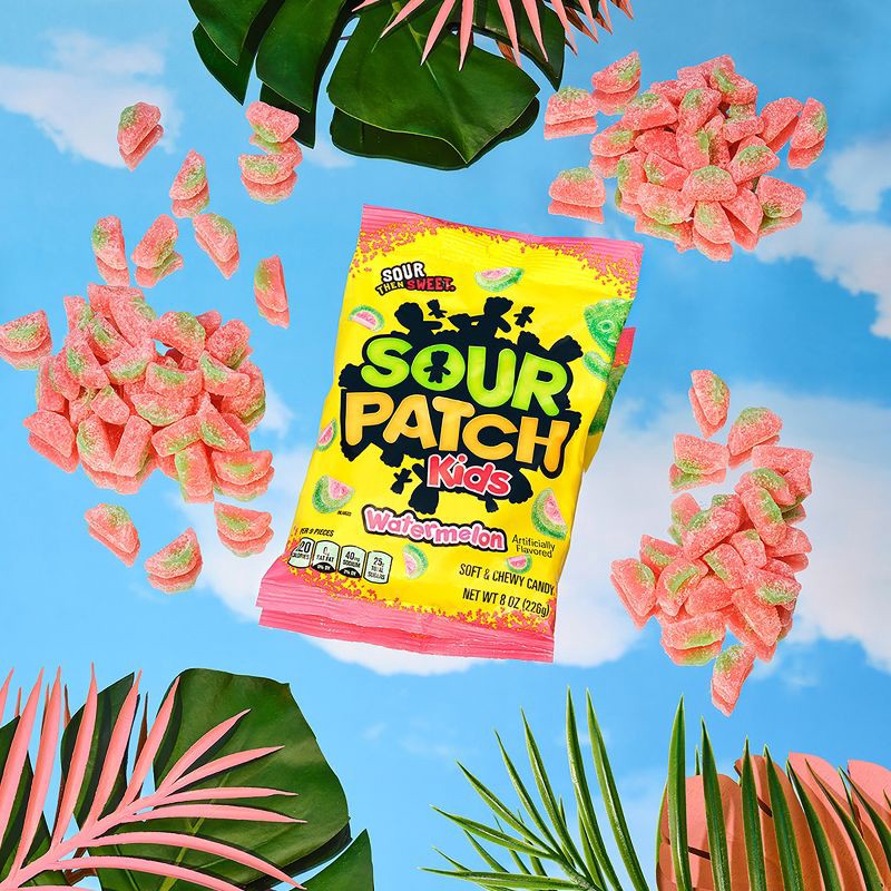 slide 6 of 17, SOUR PATCH KIDS Watermelon Soft and Chewy Candy - 8oz, 8 oz