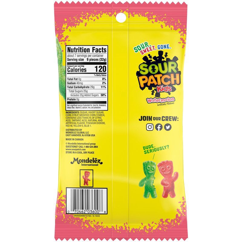 slide 9 of 17, SOUR PATCH KIDS Watermelon Soft and Chewy Candy - 8oz, 8 oz