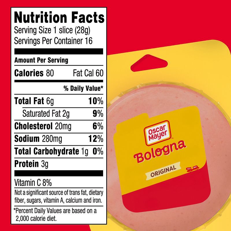 slide 2 of 9, Oscar Mayer Bologna Sliced Lunch Meat - 16oz, 16 oz