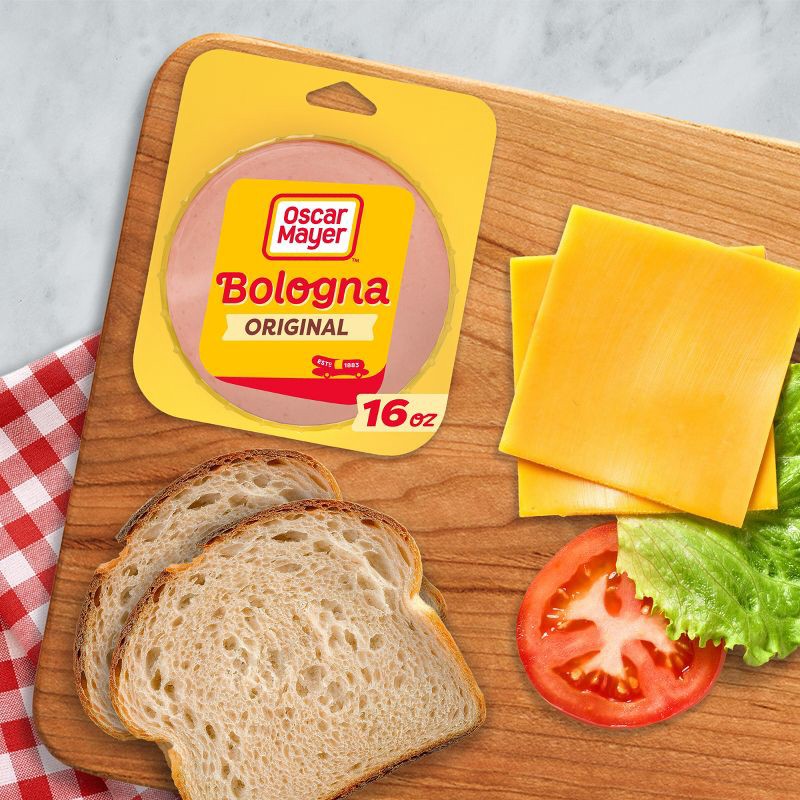 slide 6 of 10, Oscar Mayer Bologna Sliced Lunch Meat - 16oz, 16 oz